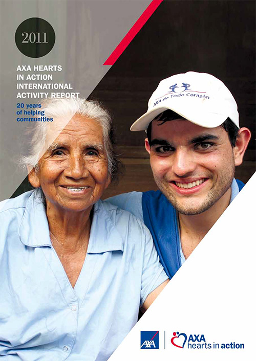 AXA Hearts in Action 2011 International Activity Report: Twenty years of helping communities